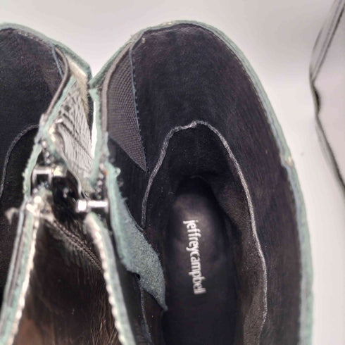 ジェフリーキャンベル Jeffrey Campbell WIDOW NB BOOTS メタリック ミドル ブーツ レディース EUR:38