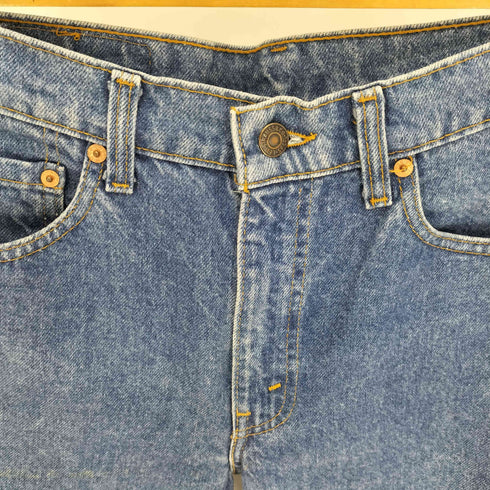 リーバイス Levis 90S USA製 505 ボタン裏525 刻印 エルパソ工場 5ポケット ジップフライ ストレート デニムパンツ メンズ W:30 L:34