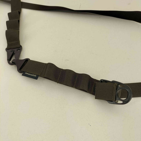 ミーンズワイル meanswhile Utility Shoulder Strap メンズ
