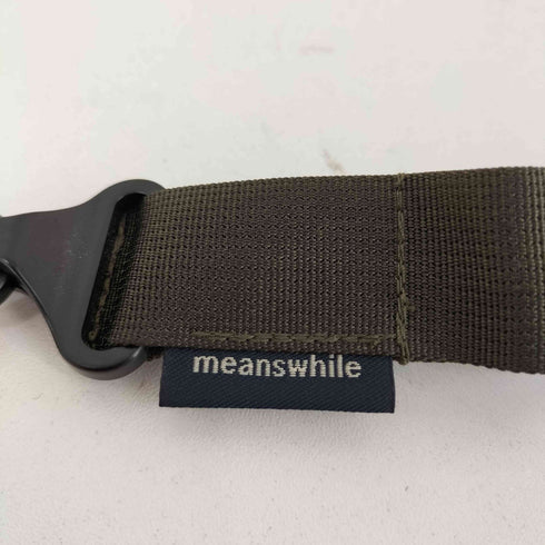 ミーンズワイル meanswhile Utility Shoulder Strap メンズ