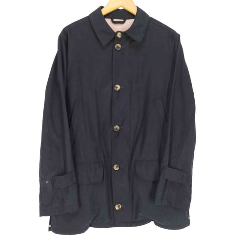 オールドイングランド OLD ENGLAND ステンカラージップハーフコート メンズ JPN:48