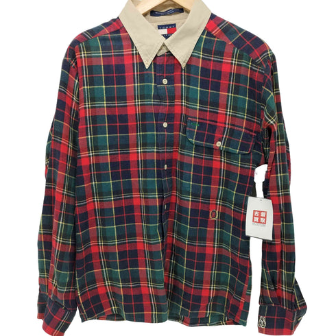 トミーヒルフィガー TOMMY HILFIGER チェック柄ネルシャツ メンズ import:L