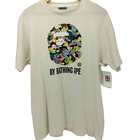 ベイプ BAPE プリントクルーネックTシャツ メンズ JPN:L