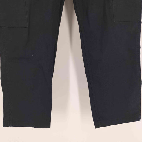 ブリティッシュアーミー BRITISH ARMY 90S Lightweight Black Trousers ライトウエイト ブラック トラウザーズ カーゴパンツ 1999年製 メンズ 80/80/96