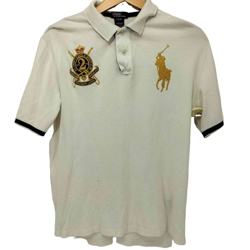 ポロバイラルフローレン Polo by RALPH LAUREN ビッグポニー刺繍ポロシャツ メンズ import:L