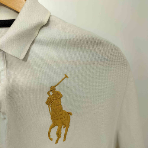 ポロバイラルフローレン Polo by RALPH LAUREN ビッグポニー刺繍ポロシャツ メンズ import:L