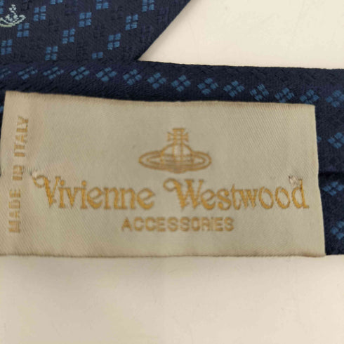 ヴィヴィアンウエストウッドアクセサリー Vivienne Westwood Accessories オーブロゴ総柄ネクタイ メンズ