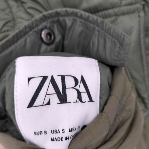 ザラ ZARA リバーシブル キルティングジャケット レディース import:S