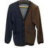 フランクリーダー FRANK LEDER マルチカラーウールボタンカーディガン メンズ import:S