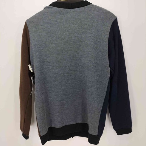 フランクリーダー FRANK LEDER マルチカラーウールボタンカーディガン メンズ import:S