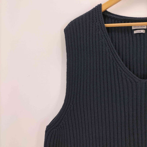 スティーブンアラン Steven Alan Vネックベスト メンズ JPN:XL