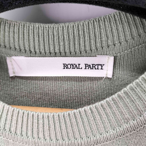 ロイヤルパーティー ROYAL PARTY 22SS ラッフルスリーブマーメイドワンピース レディース FS