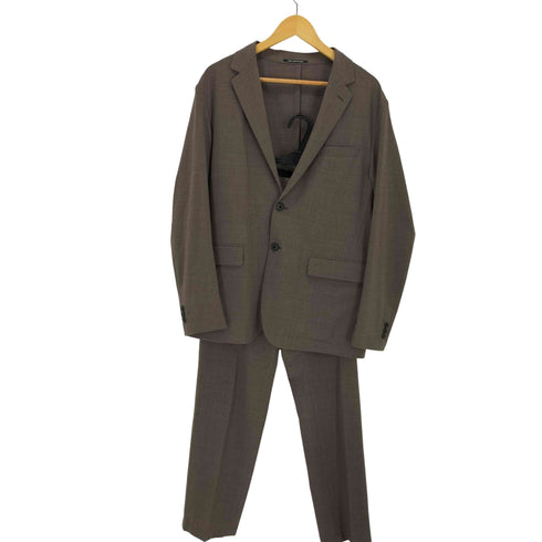グリーンレーベルリラクシング GREEN LABEL RELAXING TW/PU サッカー スタンダード 2B ジャケット ウォッシャブル ストレッチ メンズ JPN:XL