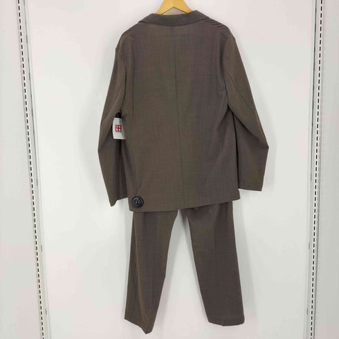 グリーンレーベルリラクシング GREEN LABEL RELAXING TW/PU サッカー スタンダード 2B ジャケット ウォッシャブル ストレッチ メンズ JPN:XL
