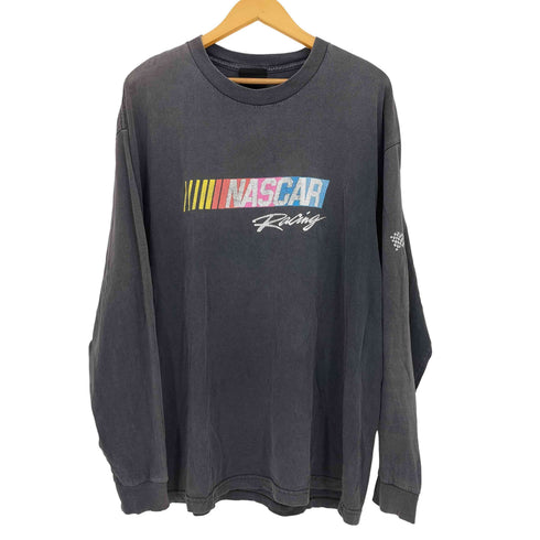 NASCAR 両面プリント ロングスリーブTシャツ 長袖 メンズ