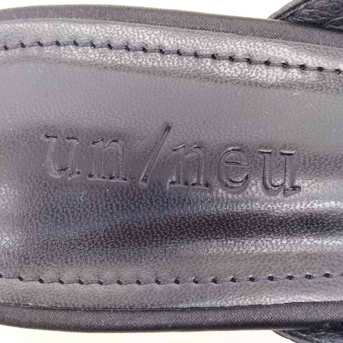un/neu ポインテッドバックストラップリボンミュール レディース JPN:M
