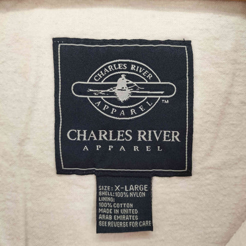 チャールズリバー CHARLES RIVER フロント刺繍ナイロンアノラックジャケット メンズ JPN:XL