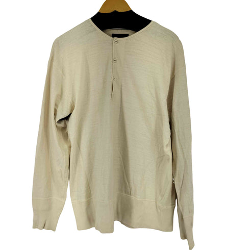ナイジェルケーボン NIGEL CABOURN 50s コットン ヘンリーネック シャツ メンズ 48