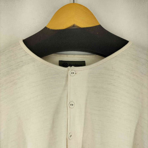 ナイジェルケーボン NIGEL CABOURN 50s コットン ヘンリーネック シャツ メンズ 48