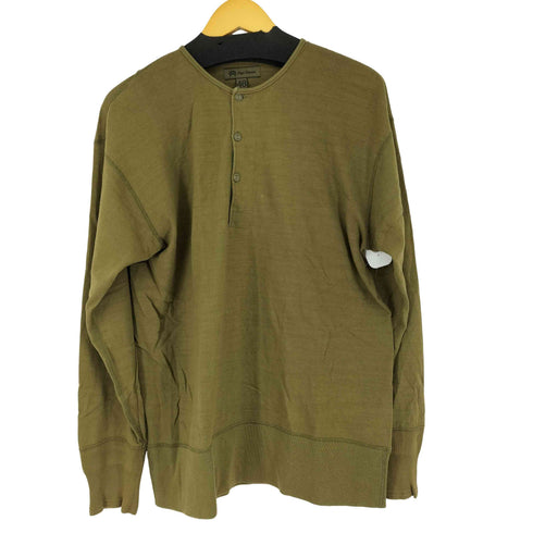 ナイジェルケーボン NIGEL CABOURN 50s コットン ヘンリーネック シャツ メンズ 48