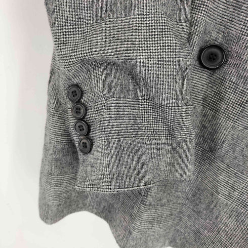 ザラ ZARA グレンチェック テーラードジャケット レディース XS