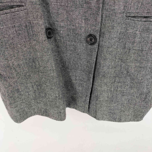 ザラ ZARA グレンチェック テーラードジャケット レディース XS