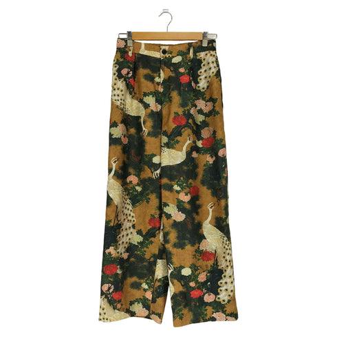 アンドエルシー &ellecy 白孔雀 1タックパンツ レディース JPN:M