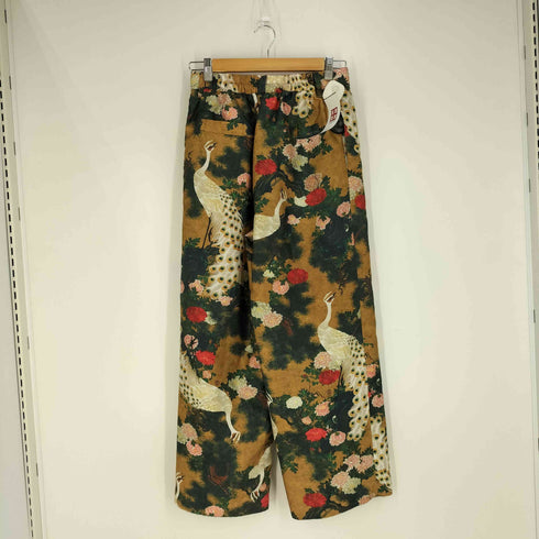 アンドエルシー &ellecy 白孔雀 1タックパンツ レディース JPN:M