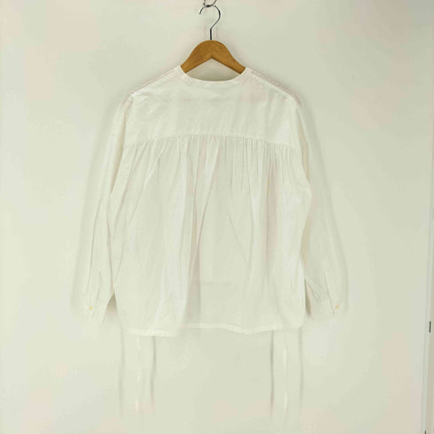 ニコルソンアンドニコルソン)(ニコルソンアンドニコルソン NICHOLSON & NICHOLSON MARY バンドカラーシャツブラウス レディース JPN:38