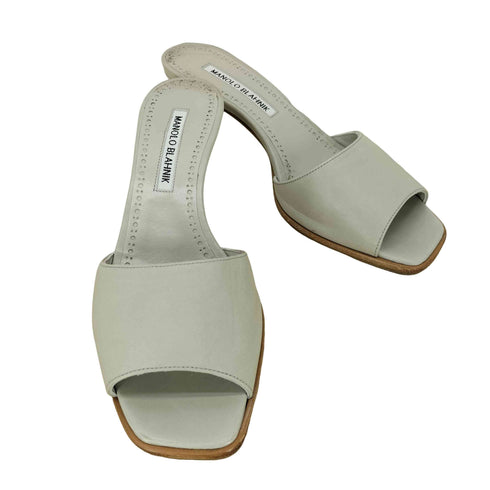 マノロブラニク MANOLO BLAHNIK Jada Mules レディース 36