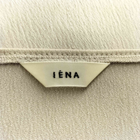 イエナ IENA サテンボートネックブラウス レディース FREE