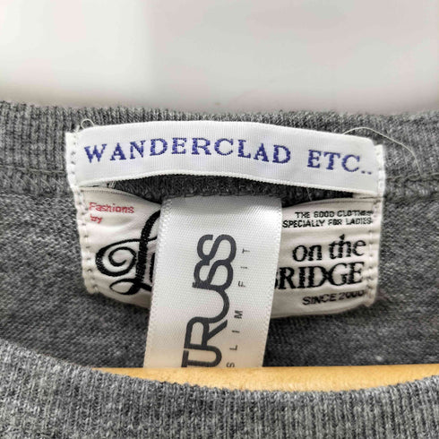 WANDERCLAD ETC.. LULU ON THE BRIDGE アニマルTシャツ レディース import:XS
