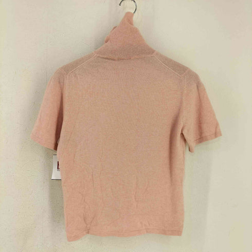 レリアン Leilian MISTER NIC イタリア製 S/S カシミヤ タートルネックニット レディース 44