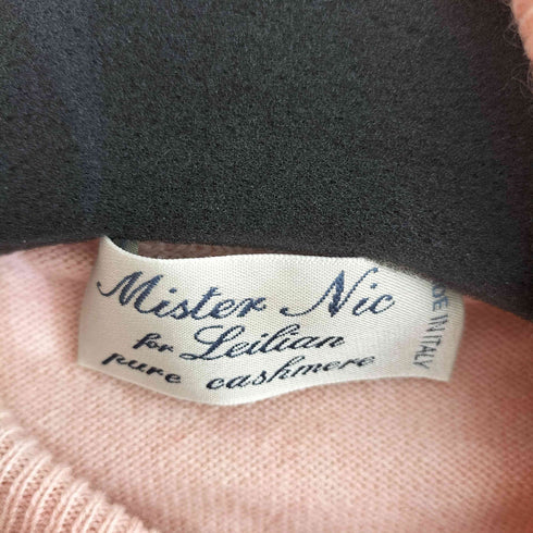 レリアン Leilian MISTER NIC イタリア製 S/S カシミヤ タートルネックニット レディース 44