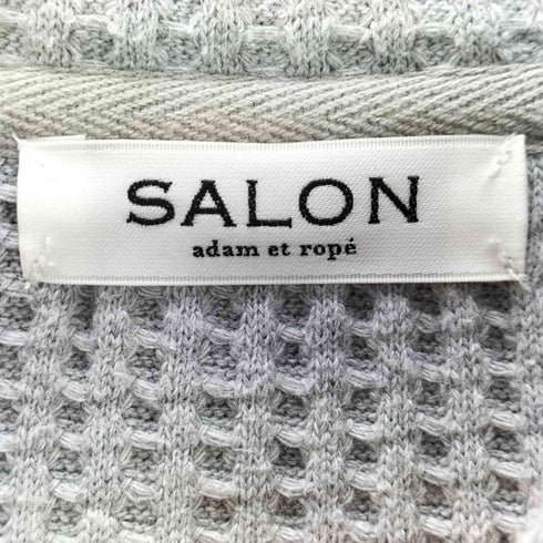 サロンアダムエロペ SALON adam et rope ワッフルクロップドパーカー レディース FREE