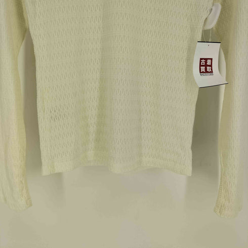 グレースコンチネンタル GRACE CONTINENTAL 23AW 総柄 ジャガード シアー カットソー レディース JPN:36