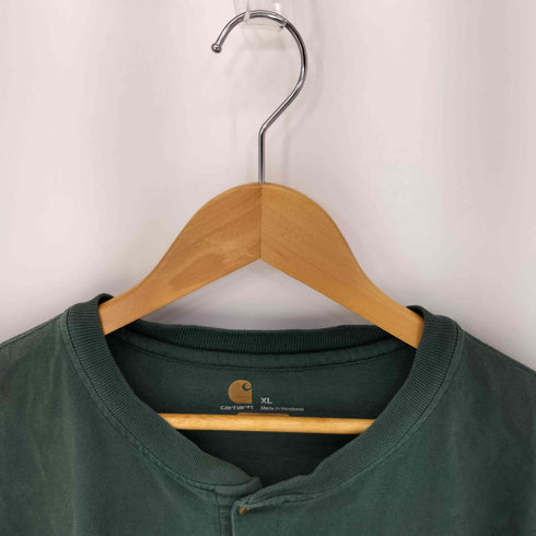 カーハート Carhartt ヘンリーネックL/S Tシャツ メンズ import:XL