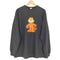 GARFIELD キャラクタープリントクルーネック L/S TEE メンズ LL