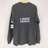 GARFIELD キャラクタープリントクルーネック L/S TEE メンズ LL