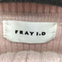 フレイアイディー FRAY I.D ビックカラージッパーニット ハーフジップニット レディース FREE