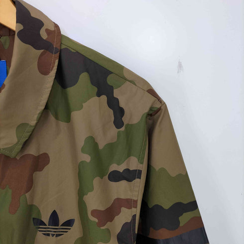アディダス adidas カモ柄 迷彩 コーチジャケット メンズ O