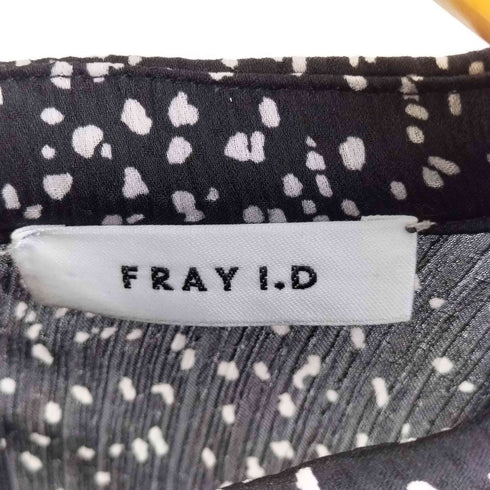 フレイアイディー FRAY I.D 23SS マルチプリントシフォンフリルワンピ レディース JPN:1