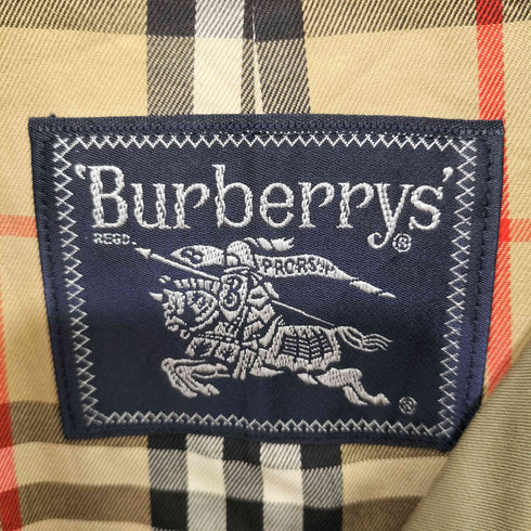バーバリーズ BURBERRYS 80-90s 裏地ノバチェック ステンカラーコート バルマカーンコート メンズ 92 170