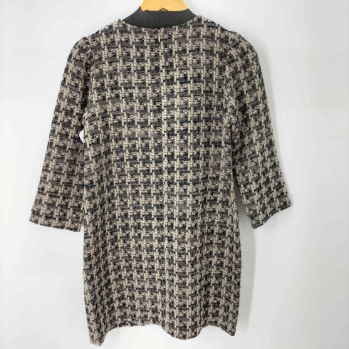 アナトリエ anatelier ビジューデザイン L/S ツイードワンピース レディース JPN:38