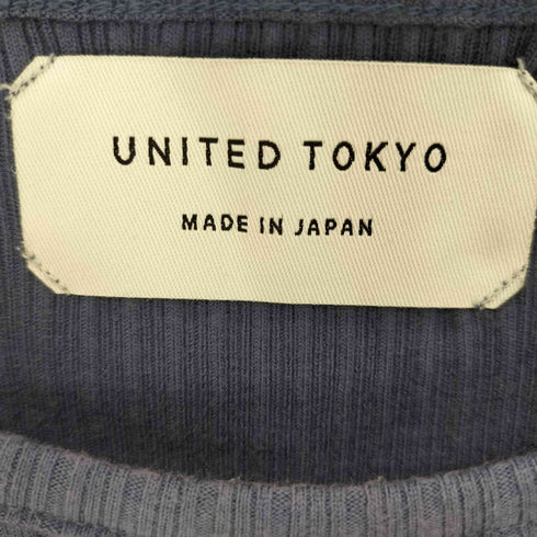 ユナイテッドトウキョウ UNITED TOKYO 23SS メッシュレイヤードカットワンピース ウォッシャブル レディース FREE