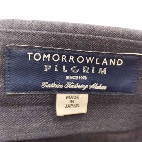 トゥモローランドピリグリム TOMORROWLAND PILGRIM タックテーパードスラックスパンツ メンズ JPN:44