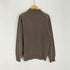 ピュア カシミヤ pure cashmere カシミヤ100 チェック柄ハーフジップニット メンズ import:L