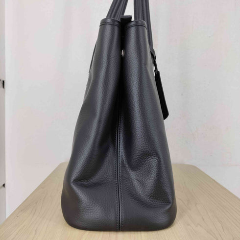 バーニーズニューヨーク BARNEYS NEWYORK シボ革 レザートートバッグ メンズ