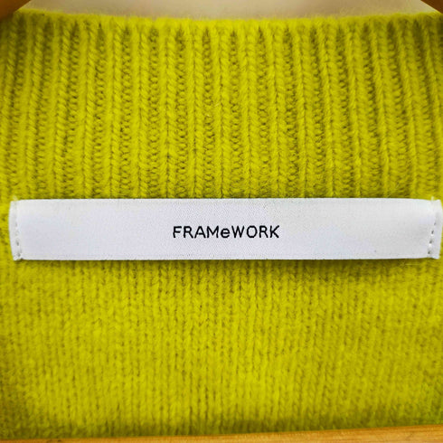 フレームワーク FRAMeWORK ウールカシミヤVネックセーター レディース