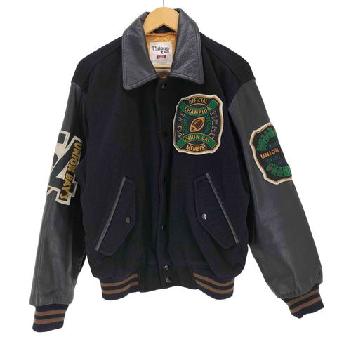 ユニオンベイ UNIONBAY アメフト ワッペンスタジャン メンズ import:M